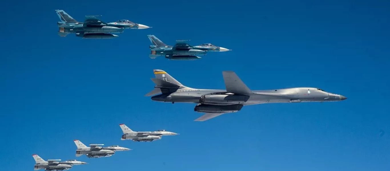 Αμερικανική Αεροπορία: Πτήση διάρκειας 30 ωρών πραγματοποίησε B-1B από τις ΗΠΑ στην Ιαπωνία και πίσω